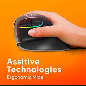 an image of a hand using an ergonomic mouse